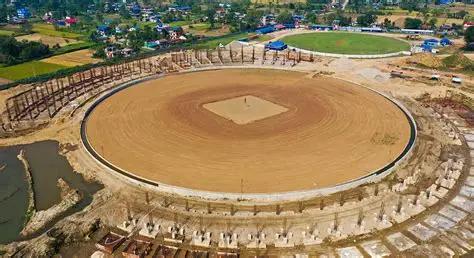गौतमबुद्ध क्रिकेट रङ्गशालाको काम पुनः सुरु