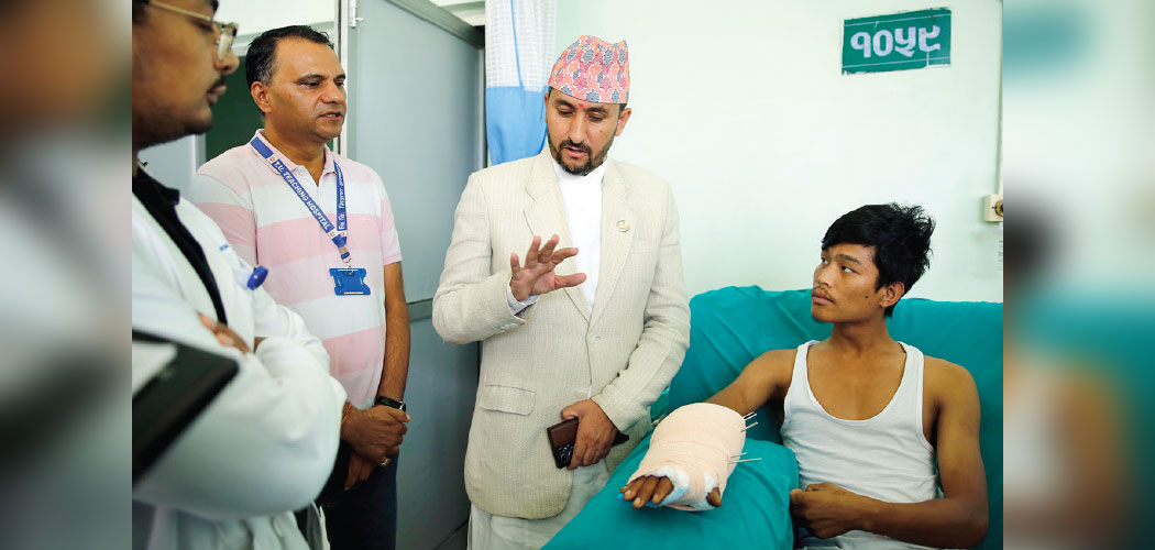 आन्दोलनका घाइतेलाई भविष्यको चिन्ता