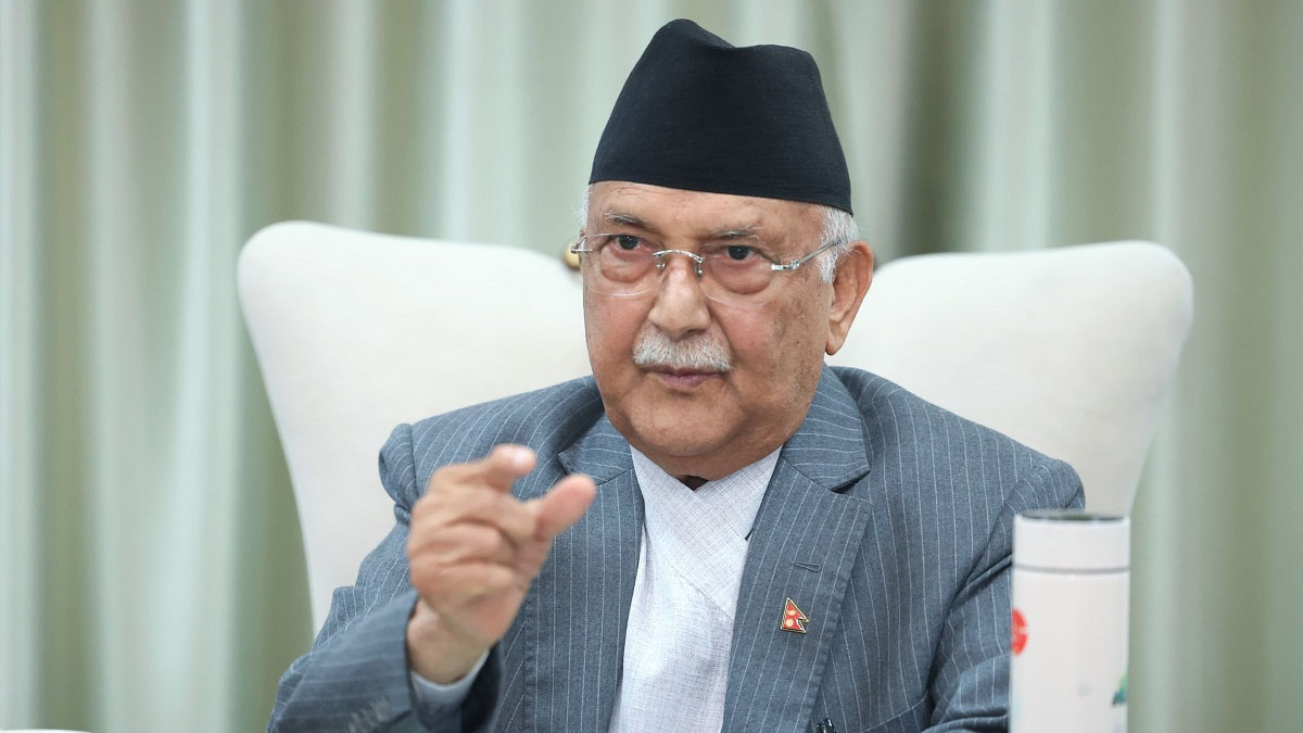 निवर्तमान प्रधानमन्त्री ओलीको दाबीः प्रहरीसँग नभएका स्वचालित हतियारले जेनजीमाथि गोली हानियो