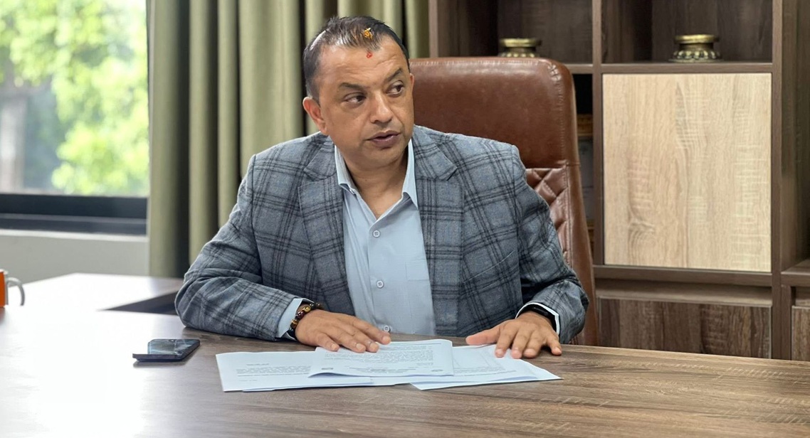 गगन थापाले कांग्रेस सभापतिबाट दिए राजीनामा